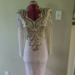 Light Pink beaded formal